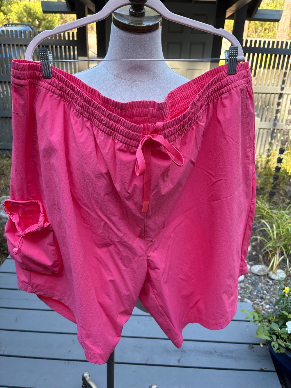 Bonobos Fielder XXXL Pink Elastic Waist Hybrid Shorts